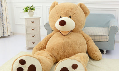 Giant Teddy Bear Plush Toy Shell - Unfilled Soft Fabric Cover