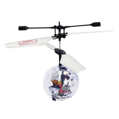 LED Infrared Induction Flying Ball Toy - Magic Hover Ball with USB Charging