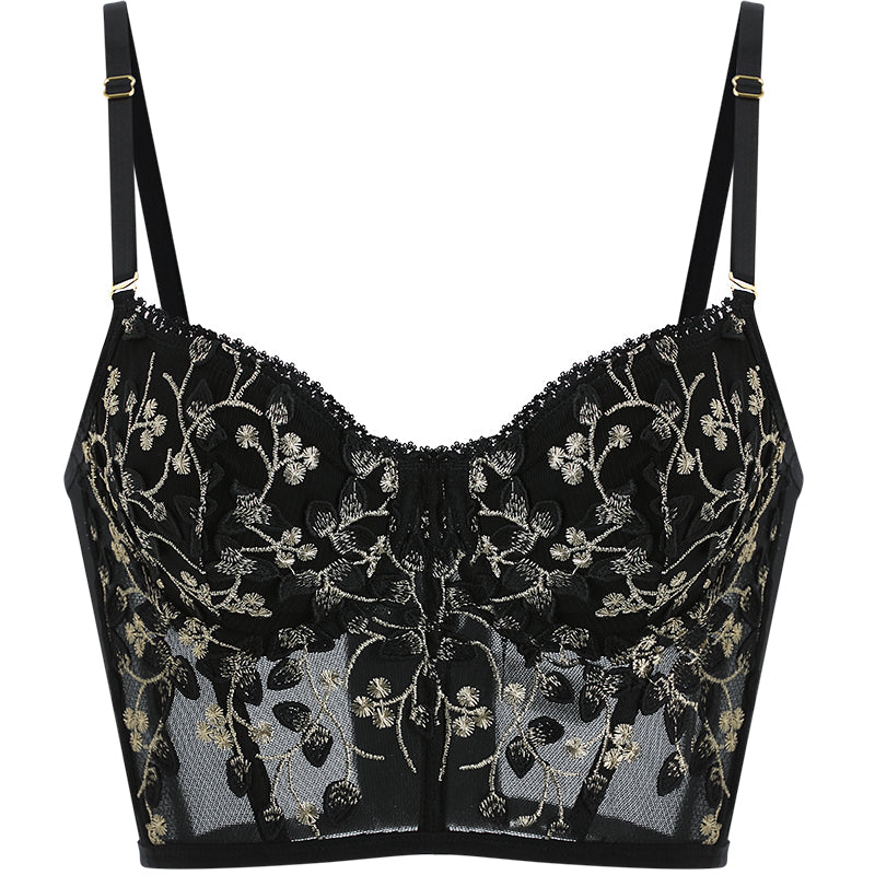 Mesh Sleepwear Set - Lightweight Two-Piece Lingerie with Delicate Design