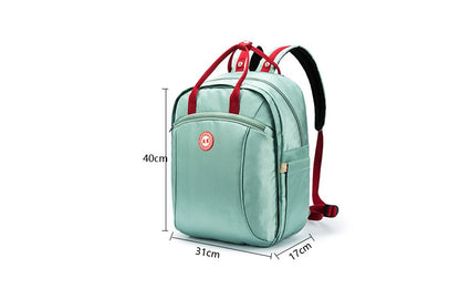 Large Capacity Diaper Bag Backpack - 35L Waterproof Nylon