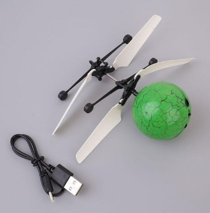 LED Infrared Induction Flying Ball Toy - Magic Hover Ball with USB Charging