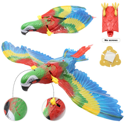 Interactive Cat Bird Toy - Hanging Rotating Pet Toy for Cats and Kittens