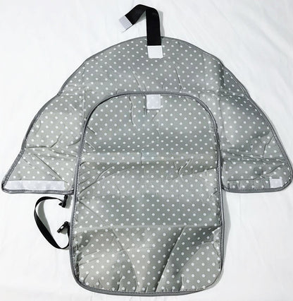 Portable Waterproof Diaper Changing Pad with Toy Links - Foldable Mat