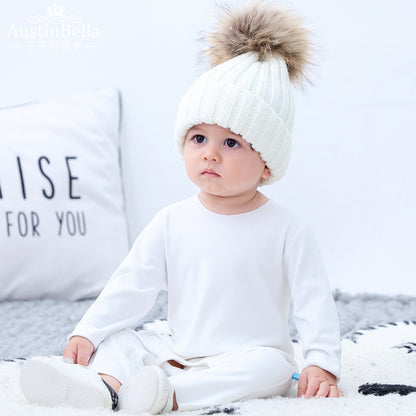 Baby Pajama Romper - Soft Polyester Sleepwear Climbing Suit