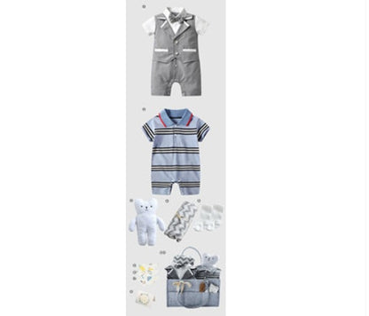 Baby Cotton Outfit Gift Set - Spring Summer Autumn Casual Clothing Collection