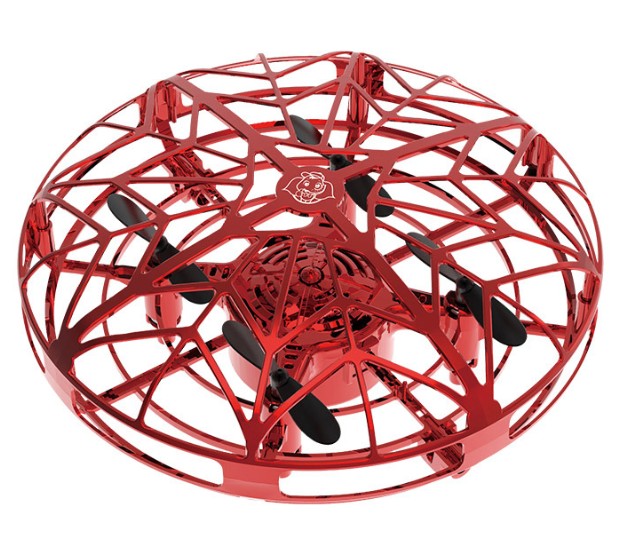 UFO Mini Drone - Infrared Sensing Flying Helicopter with Hand Control & USB Charging