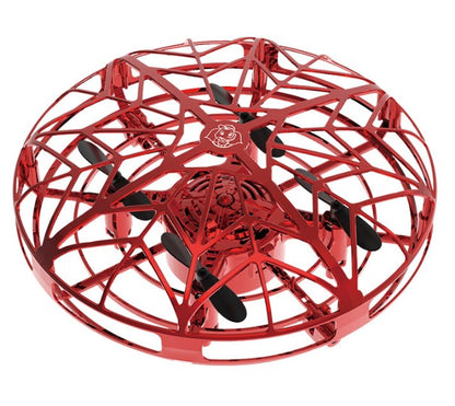 UFO Mini Drone - Infrared Sensing Flying Helicopter with Hand Control & USB Charging