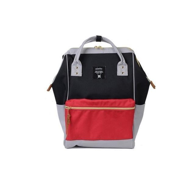 Multi-Color Casual Backpack - Unisex Travel Daypack