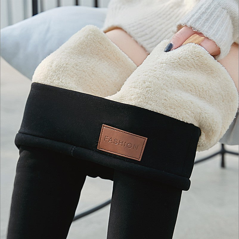 Women's Fleece-Lined Thermal Leggings - 3-Pack Winter Warm Pants