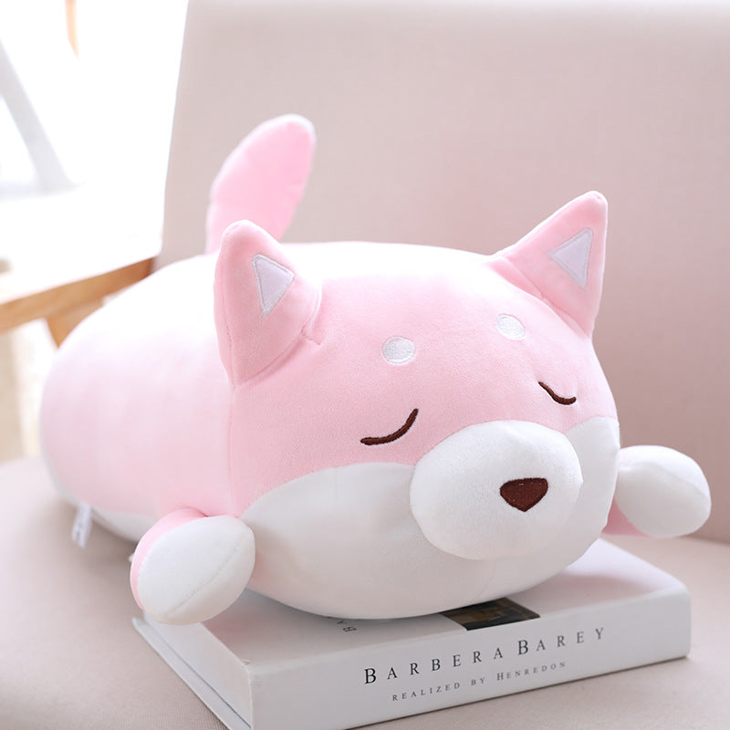 Shiba Inu Plush Toy - Soft Stuffed Dog Pillow for Kids & Decor