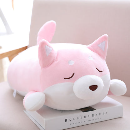 Shiba Inu Plush Toy - Soft Stuffed Dog Pillow for Kids & Decor