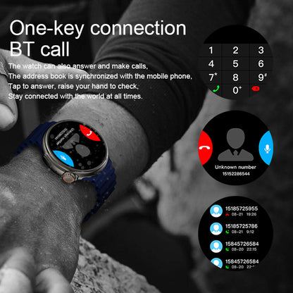 Unisex AMOLED Smartwatch | Heart Rate, Blood Oxygen, NFC & Bluetooth Calling