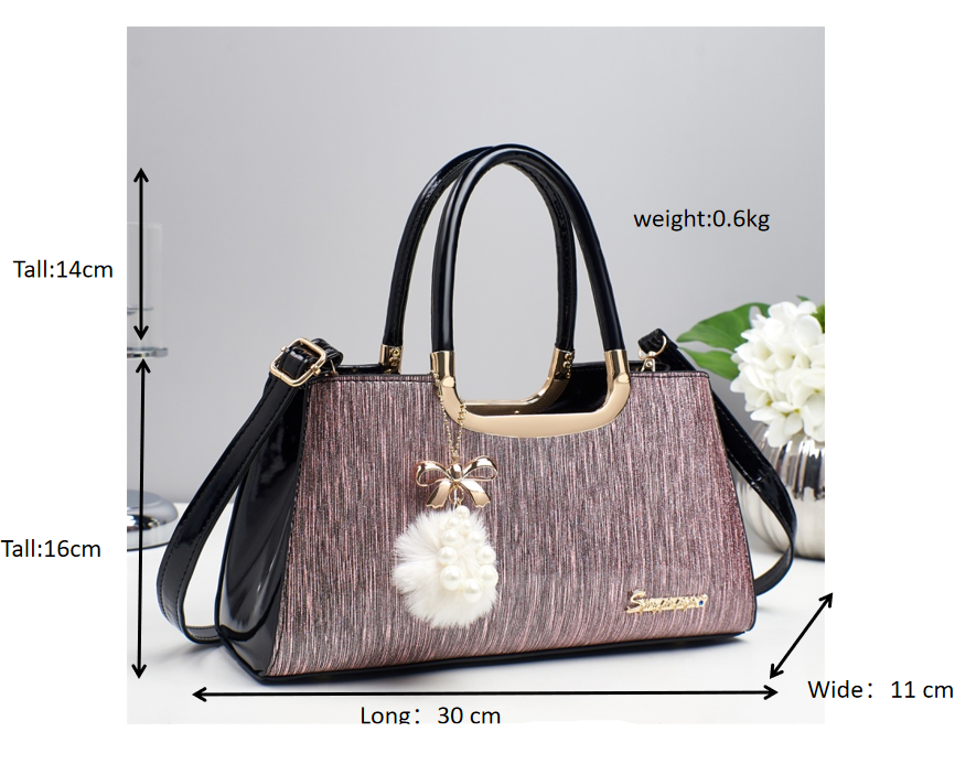 Hollow Out Envelope Crossbody Bag - Waterproof PU Leather Handbag