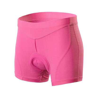 Women's Cycling Pants with Silicone Cushion - Padded Bike Shorts for Comfort