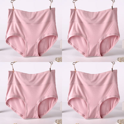 Women's Soft Modal High-Waist Comfort Panties - 4 Pack