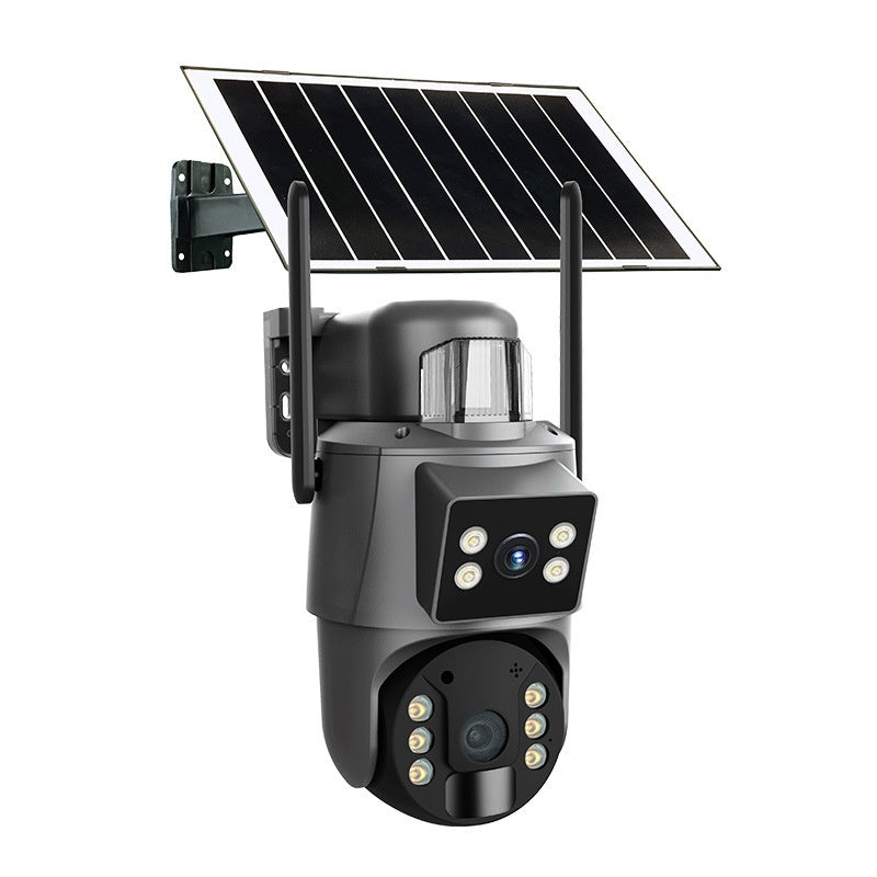 360° Night Vision Solar Security Camera - 6MP HD Full Color WiFi/4G Camera