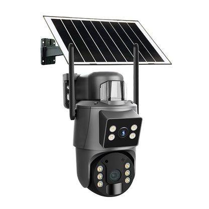 360° Night Vision Solar Security Camera - 6MP HD Full Color WiFi/4G Camera