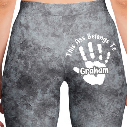Digital Printing Sports Yoga Pants - Hip-Lifting Cropped Leggings
