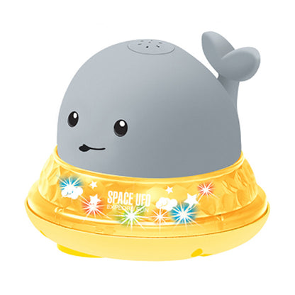Baby Bath Whale Toy - Electric Water Spray with Lights & Music for Bathtub Fun