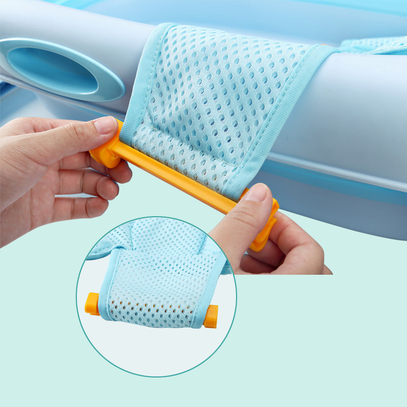 Baby Floating Bath Cushion with Safety Harness