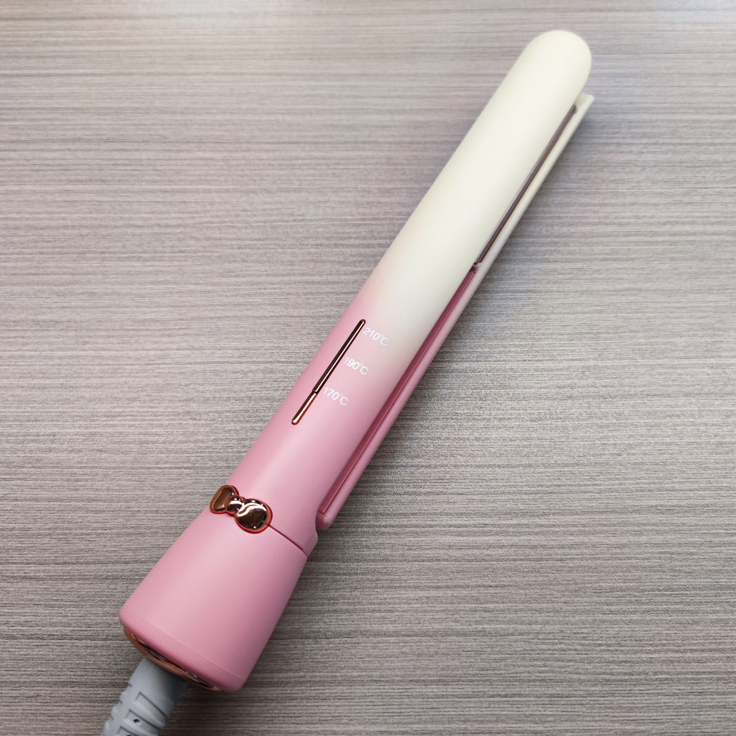 Mini Corn Hair Curler & Straightener | LC103 Crimper for Volume & Waves | EU/US/UK Plug