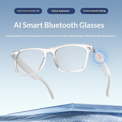 Smart Bluetooth Glasses with Blue Light Blocking and Audio