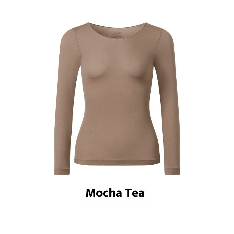 Women's Ultra-Thin Thermal Underwear Set - Lightweight Nylon Spandex Base Layer