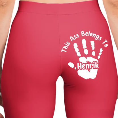 Digital Printing Sports Yoga Pants - Hip-Lifting Cropped Leggings
