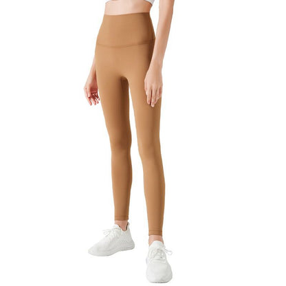 High-Waist Hip-Lifting Fitness Pants - Moisture-Wicking Yoga Leggings