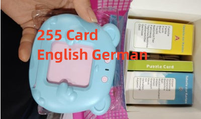Bilingual Flashcard Learning Machine for Kids – Early Education Story & Word Card Reader