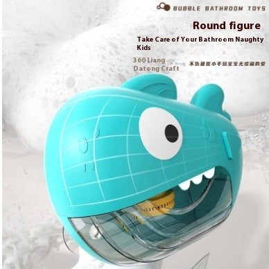 Dinosaur Baby Bath Bubble Machine - Wall-Mounted with Music for Bath Time Fun