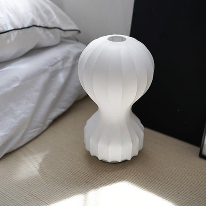 Premium Silk Table Lamp - Decorative Bedroom Bedside Atmosphere Light