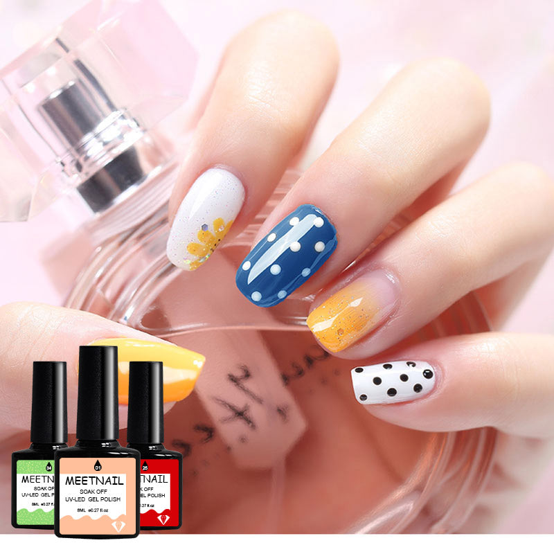 Nail Tool Set for Beginners - Complete Home Manicure Kit with UV/LED Lamp