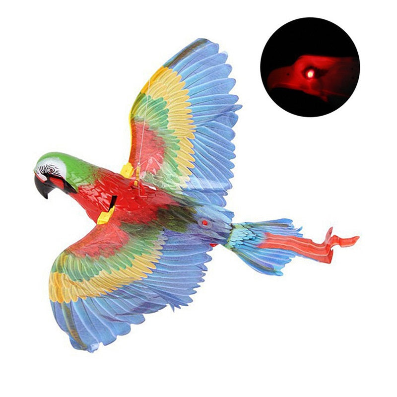 Interactive Cat Bird Toy - Hanging Rotating Pet Toy for Cats and Kittens