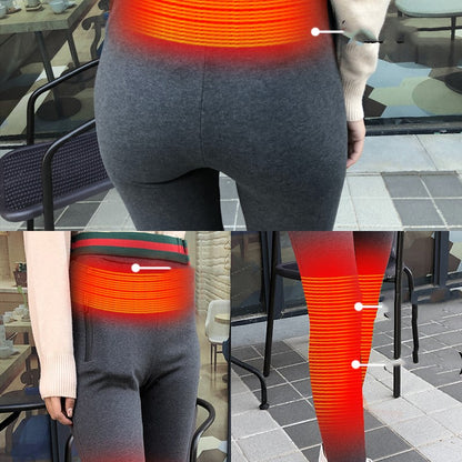 Smart USB Heated Pants - Temperature Control Cotton Trousers