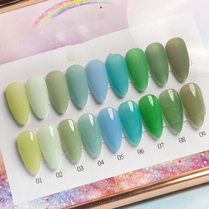 Phototherapy Gel Nail Polish Set - Professional Flash Gel Collection with Natural Resin