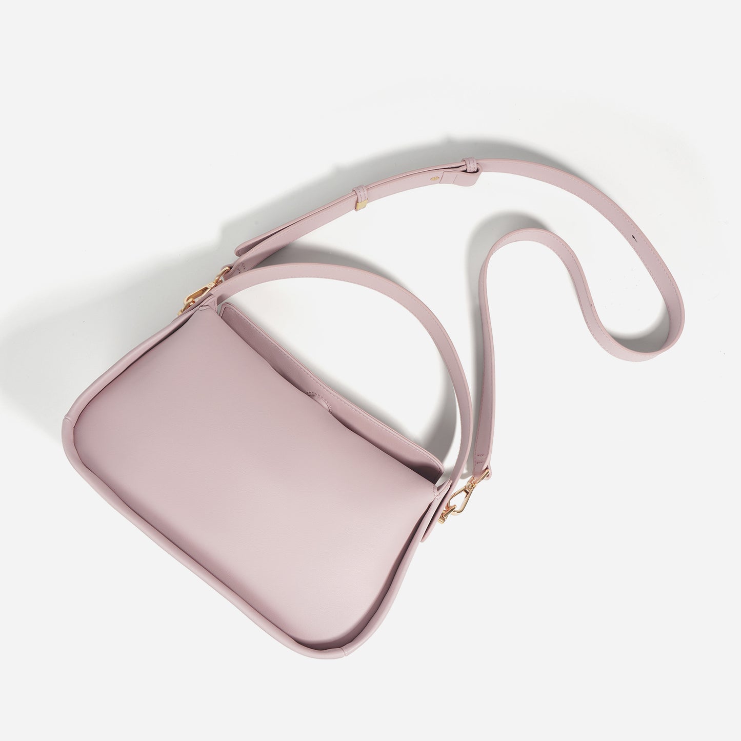 Women's High-Grade Cowhide Leather Crossbody Bag - Versatile Shoulder Handbag with Adjustable Strap