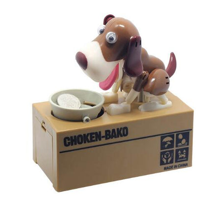 Robotic Dog Coin Bank - Interactive Piggy Bank Money Box for Kids