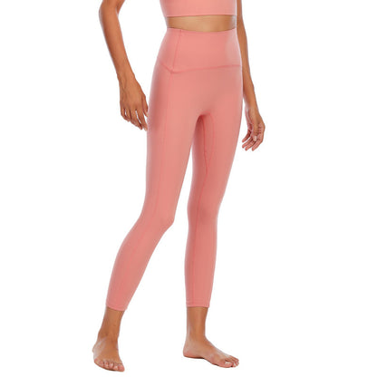 High-Waist Yoga Capri Leggings - Moisture-Wicking Athletic Cropped Pants