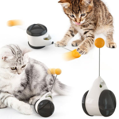 Electric Interactive Cat Toy - Automatic Lifting Motion Teaser Ball