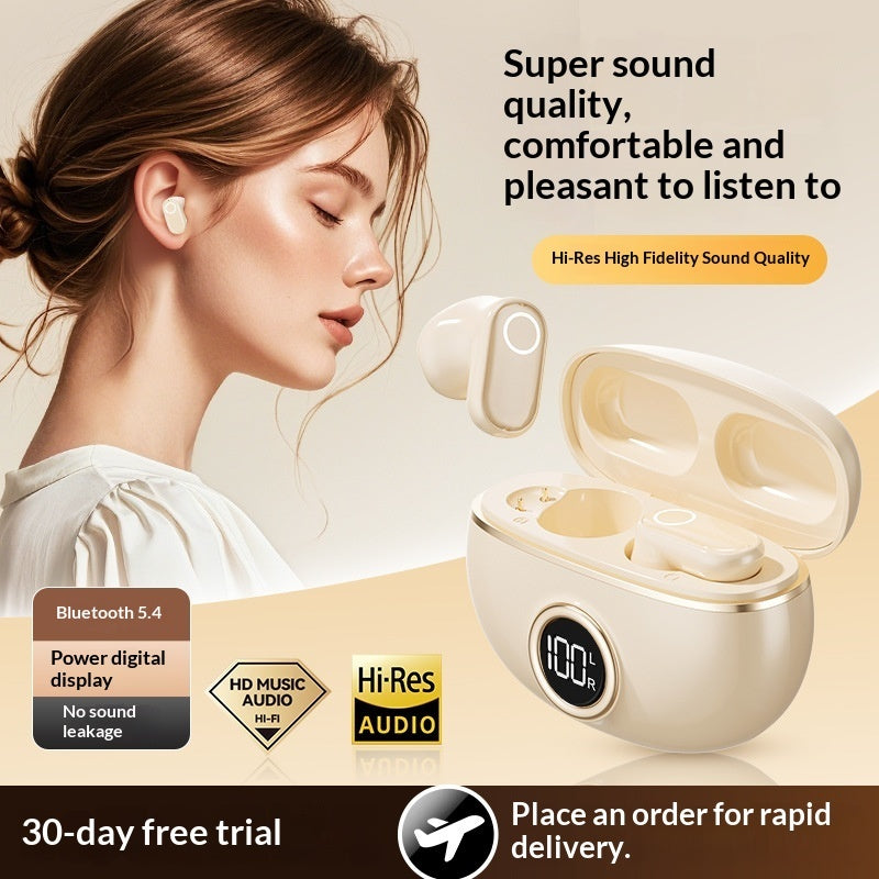 M84 Wireless Bluetooth Earphones - Noise Cancelling with Digital Display