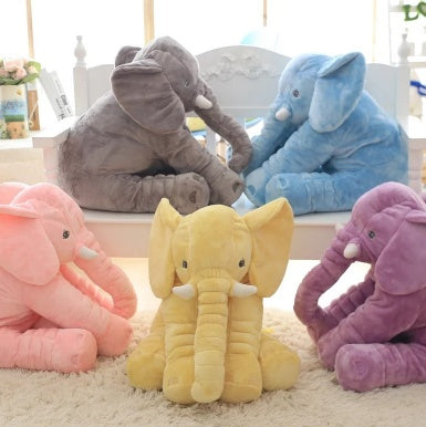 Elephant Plush Pillow with Blanket - Baby Comfort Cushion