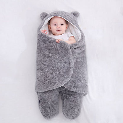 Baby Sleeping Bag - Winter Swaddle Blanket for Newborns 0-9 Months