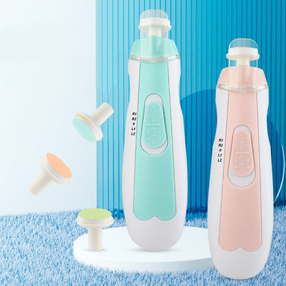 Electric Baby Nail Trimmer Set - Safe Nail Care for Newborns & Toddlers