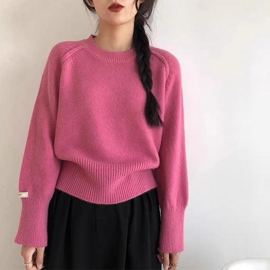Women's Winter Base-Layer Knit Top - Thermal Long Sleeve Shirt