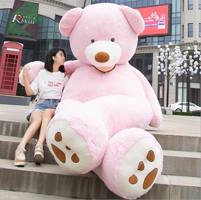 Giant Teddy Bear Plush Toy Shell - Unfilled Soft Fabric Cover