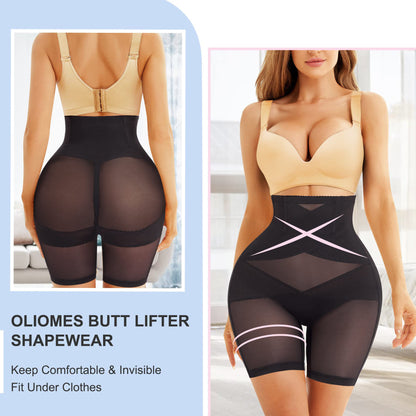 High-Waist Shaping Pants - Women's Tummy Control Shapewear