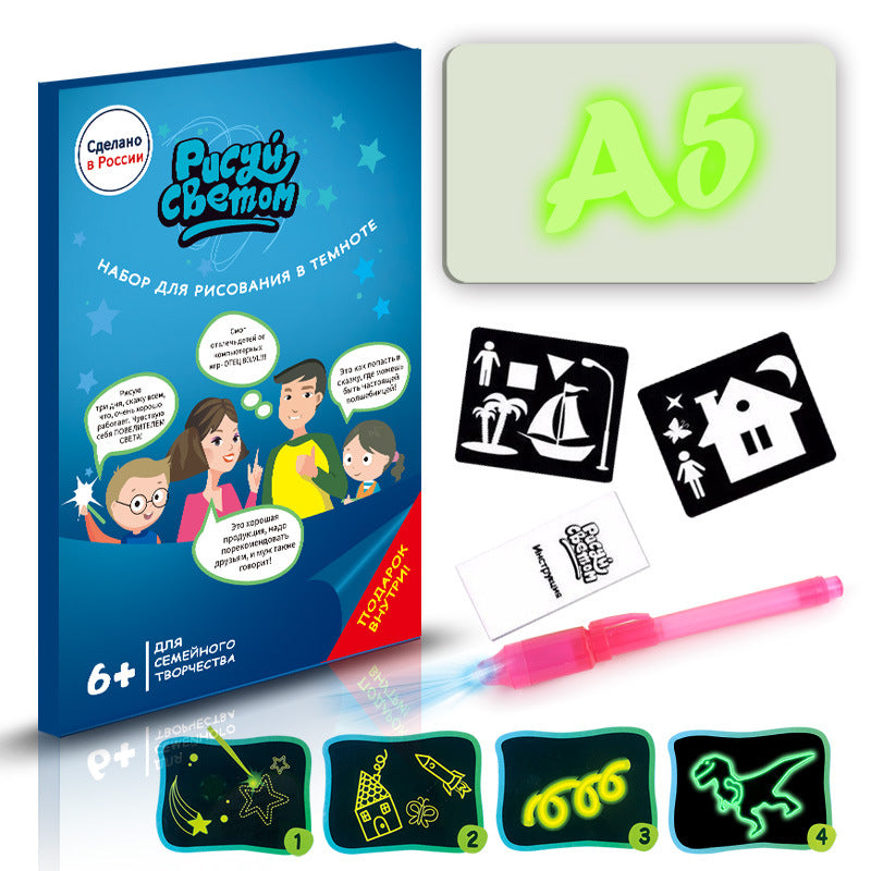 Light-Up Drawing Board - Educational Glow Art Tablet