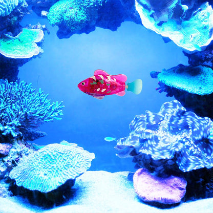 LED Electric Swimming Fish Toy – Interactive Light-Up Cat & Kids Bath Toy