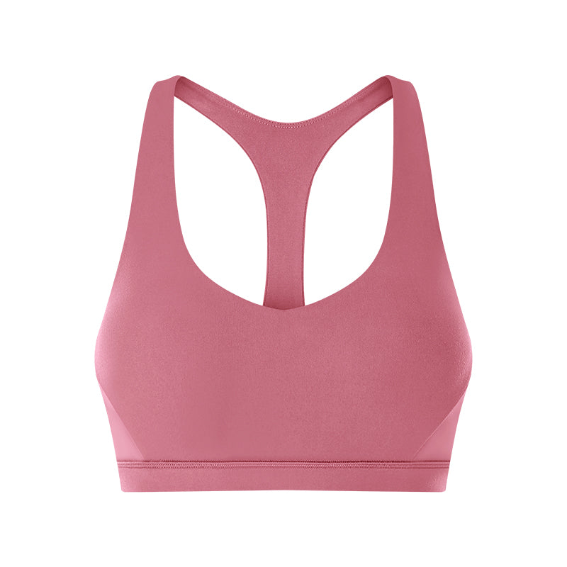 Women's Sports Bra - U-Shaped Wireless with Sponge Pad